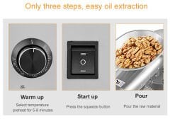 Sıcak-Soğuk Sıkım Yağ Çekme Makinesi