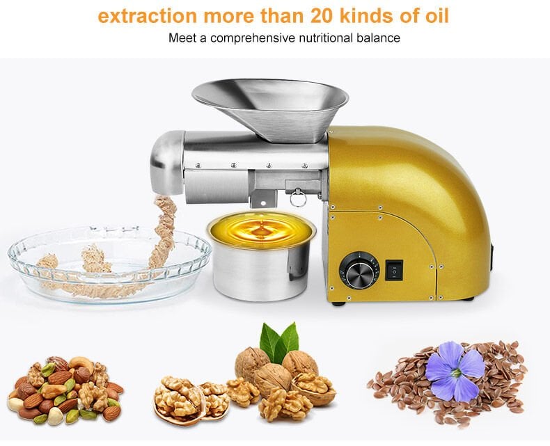 Sıcak-Soğuk Sıkım Yağ Çekme Makinesi